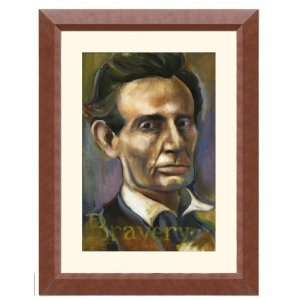  Successories Abraham Lincoln Framed Portrait Office 