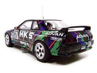NISSAN SKYLINE GT R (R32) 1993 HKS #87 AUTOART 1/18 LTD  