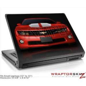  Small Laptop Skin 2010 Chevy Camaro Victory Red White 