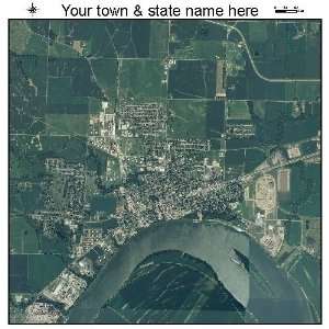  Aerial Photography Map of Mount Vernon, Indiana 2010 IN 