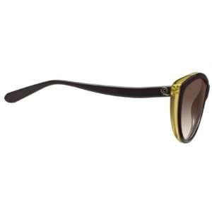  Sunglasses Alexander McQueen 4147/S 0GLN Brown / Yellow 