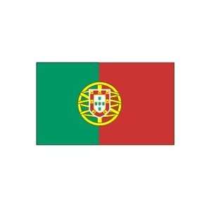  Portugal 3x5ft Nylon Flag with Pole Hem Only   Banner 
