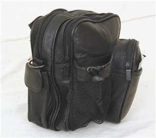 New All Leather Travel Camera Clutch Bag Handbag Purse Adjustable 