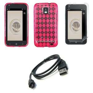 Samsung Focus S (AT&T) Premium Combo Pack   Pink Thermoplastic 