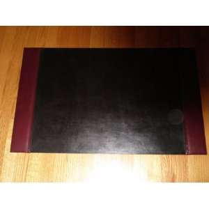  Large Desk Pad Blotter, Leather 21 X 34 Black and 