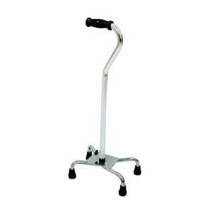 Drive Medical Bariatric Quad Cane with Large Base and Vinyl Contoured 