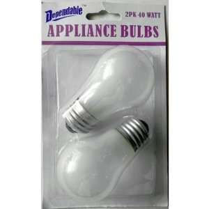  Appliance Bulb 2 pack Case Pack 48
