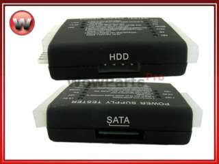 PC PSU ATX SATA HD Power Supply+RJ45 Cat 5 Cable Tester  