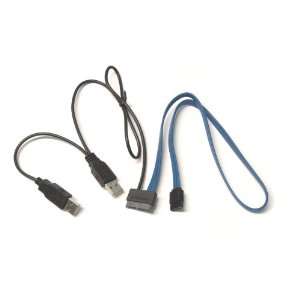   Slimline 13 Pin SATA with USB Power & SATA Data Cable Electronics