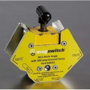  Magswitch Mini Multi Angle Welding Magnet w/300 Amp Ground 