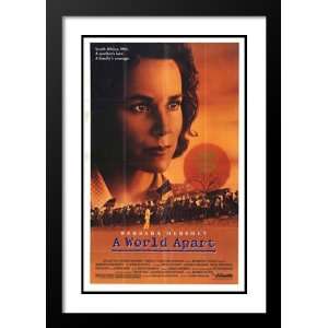  A World Apart 20x26 Framed and Double Matted Movie Poster 
