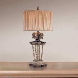  Eurofase Amika One Light Table Lamp in Bronze   14593 017 