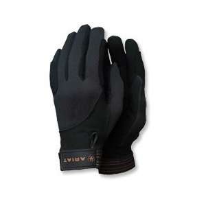  Ariat ® Insulated Tek Grip Gloves   Black Sports 