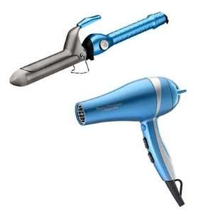  Babyliss Pro Nano Flat Iron and Entice Ionic Hair Dryer 