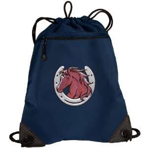   Horse design Drawstring Bags   For School Beach Gym