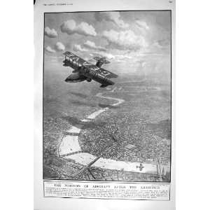  1920 AIRCRAFT WAR AMISTICE LONDON RIVER THAMES GERMAN NAVY 