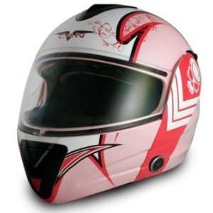  VCAN DOT Blinc Bluetooth Full Face Motorcycle Helmet (5 