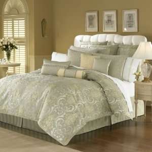  Waterford Venise Laurel King Duvet, 110 by 96 Inch