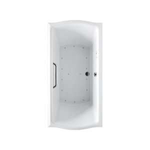   Airbath W/ Led & Grab Bar   Cotton  Brushed Nickel