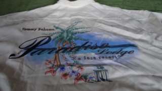   Hawaiian camp shirt size XXL 2XL Paradise Lodge last resort SILK