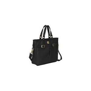  Clava Leather Pleated Buckle Tote