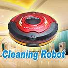 New 4in1 Auto Robotic Robot Floor Vacuum Sweeper Cleaner MOP Red