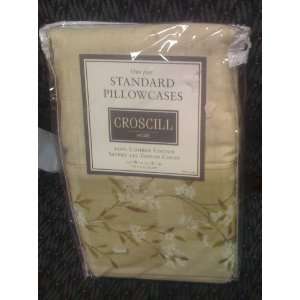  Croscill Silk Blossoms Standard Pillowcases (2)