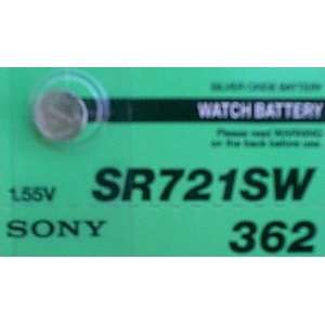  Sony 1.55V G11 AG11 362 SR721SW LR721 Watch Battery 