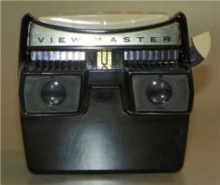   SAWYERS VIEWMASTER LIGHTED STEREO VIEWER + 43 REEL PACKS & CASE  