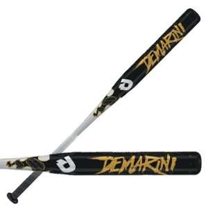 Demarini F5 Slowpitch Softball Bat BLACK/GOLD/WHITE 34 /27 OZ  