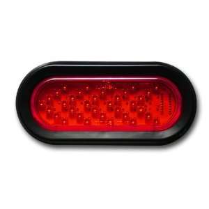 Pacific Dualies 60101 6 Inch Red LED Oval Sequential Turn Signal with 