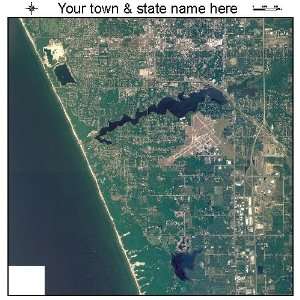  Aerial Photography Map of Norton Shores, Michigan 2010 MI 