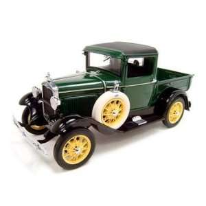  1931 Ford Model A Pickup Green 118 Diecast Model Toys 