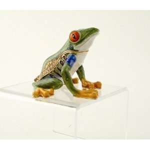  Frog bejeweled jewelry box 4