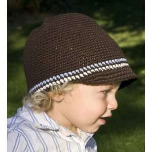  Baby Toddler Boy Brown Beanie Hat Size 2 4 Baby