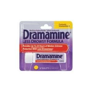  PFI64801 Dramamine Less Drowsy, 8 EA/PK Health & Personal 