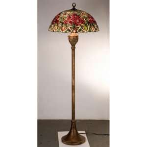     Meyda Tiffany 64.5in H Rose Bouquet Floor Lamp