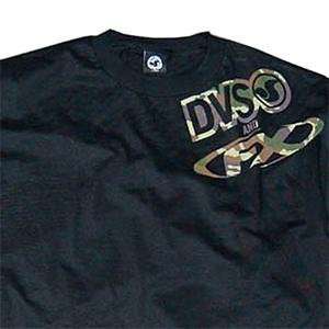  Factory Effex FXDVS Camo T Shirt   X Large/Black 
