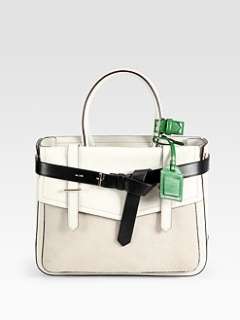 Reed Krakoff   Haircalf and Leather Boxer Tote