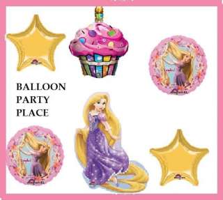   RAPUNZEL tangled birthday party supplies BALLONS FIRST SECOND  
