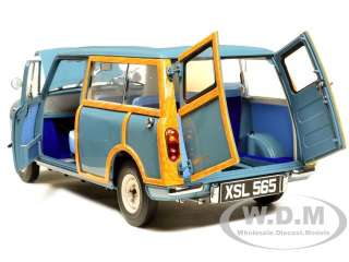 1960 MORRIS MINI TRAVELLER CLIPPER BLUE 1/12 DIECAST MODEL CAR BY 