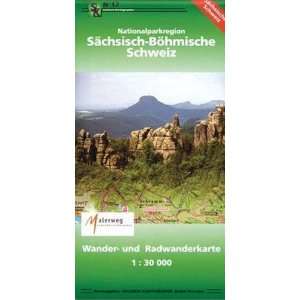  Switzerland (Sächsisch Böhmische Schweiz) 130,000 Hiking Map 