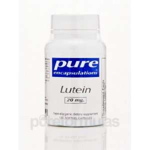  Pure Encapsulations Lutein 20 mg. 120 Softgel Capsules 