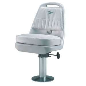   Chair with 15 Pedestal   White (Wise Boat Seats)