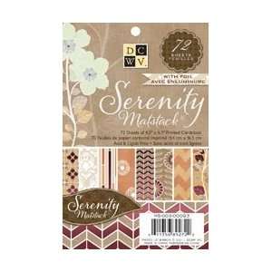  Diecuts With A View Serenity Mat Stack 4.5X6.5 72 Sheets 