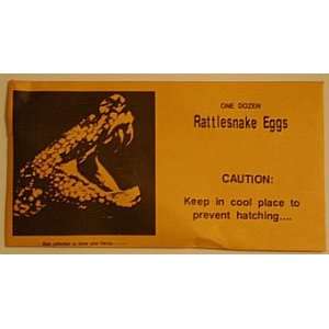  Rattle Snake Eggs Classic Gag Toys & Games