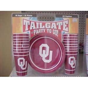    Oklahoma Sooners Tailgate Party To Go Kit