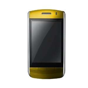   for BlackBerry Storm   Brushed Metal Gold Cell Phones & Accessories