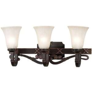    Ribbon And Reed Vanity Light 3light Caramel Malt