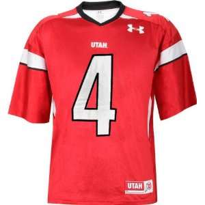  Youth Red Under Armour Performance Replica Jersey